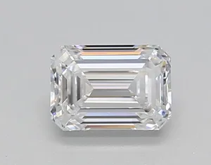 0.52ct EMERALD D SI1 Lab diamond
