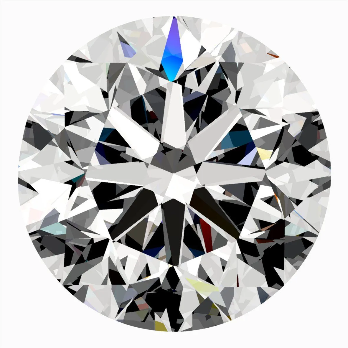 0.31ct ROUND F SI2 Natural diamond