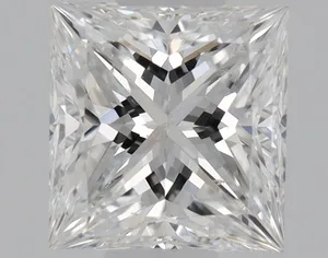 0.53ct PRINCESS D SI1 Natural diamond