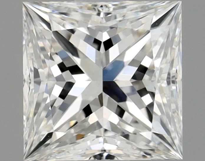 0.91ct PRINCESS F SI1 Natural diamond