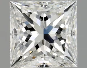 0.91ct PRINCESS F SI1 Natural diamond