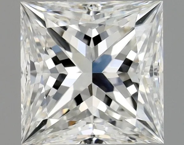 0.91ct PRINCESS F SI1 Natural diamond