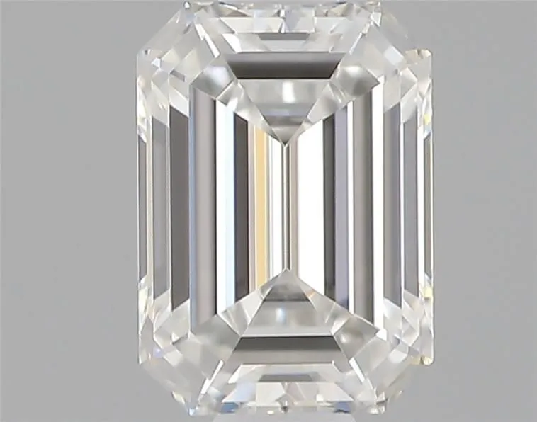 0.42ct EMERALD F VS1 Natural diamond
