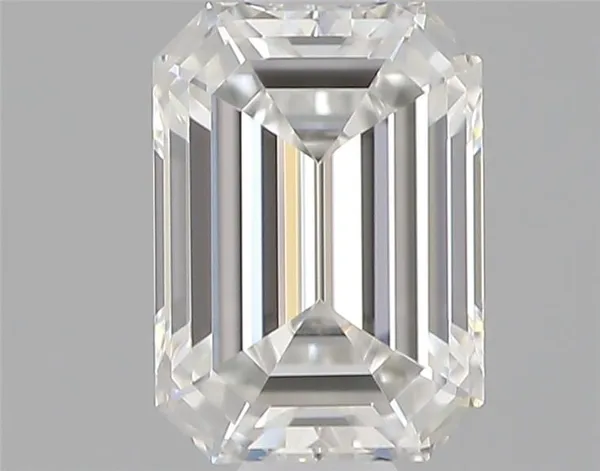 0.42ct EMERALD F VS1 Natural diamond