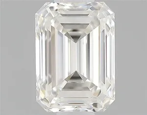0.41ct EMERALD H VVS1 Natural diamond