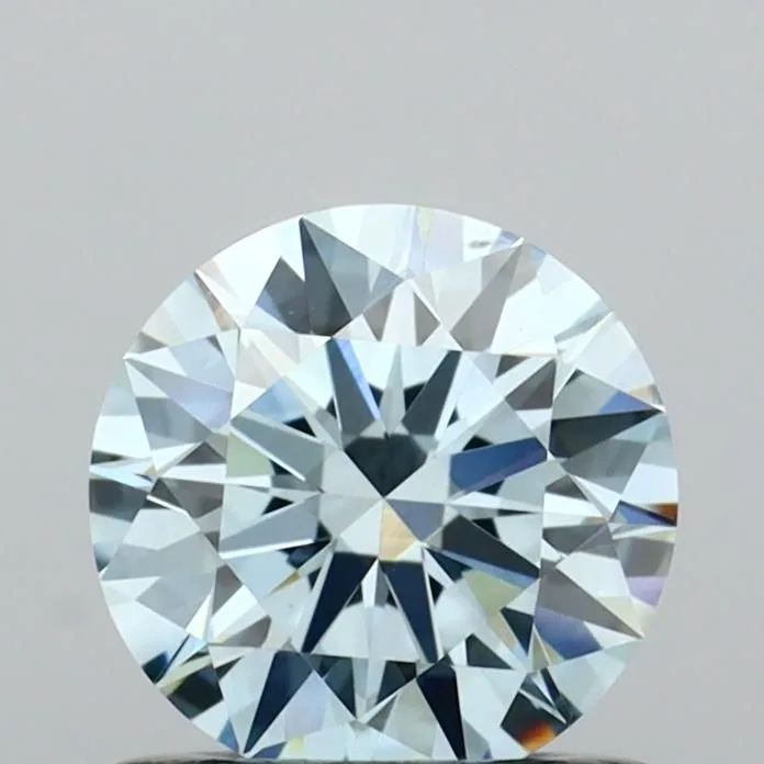 0.71ct ROUND Fancy Intense Blue VS2 Coloured Lab diamond