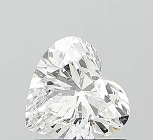 1.05ct HEART D VVS2 Lab diamond