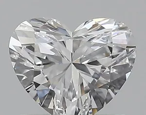 0.72ct HEART D VVS1 Natural diamond