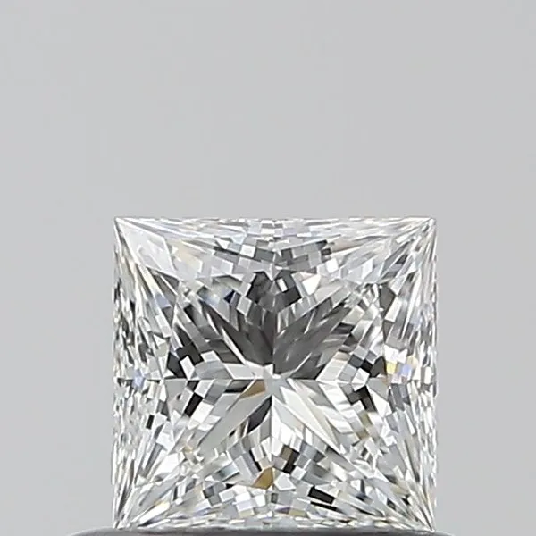0.5ct PRINCESS E VVS2 Natural diamond