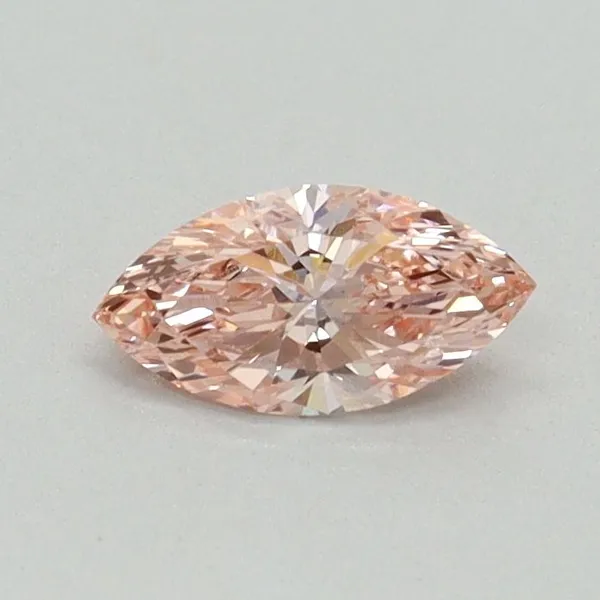 0.32ct MARQUISE Fancy Intense Pink SI1 Coloured Lab diamond