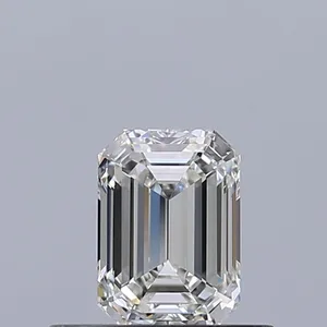0.45ct EMERALD H VVS2 Natural diamond