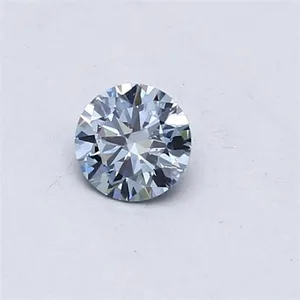 0.31ct ROUND Fancy Intense Blue VVS1 Coloured Lab diamond