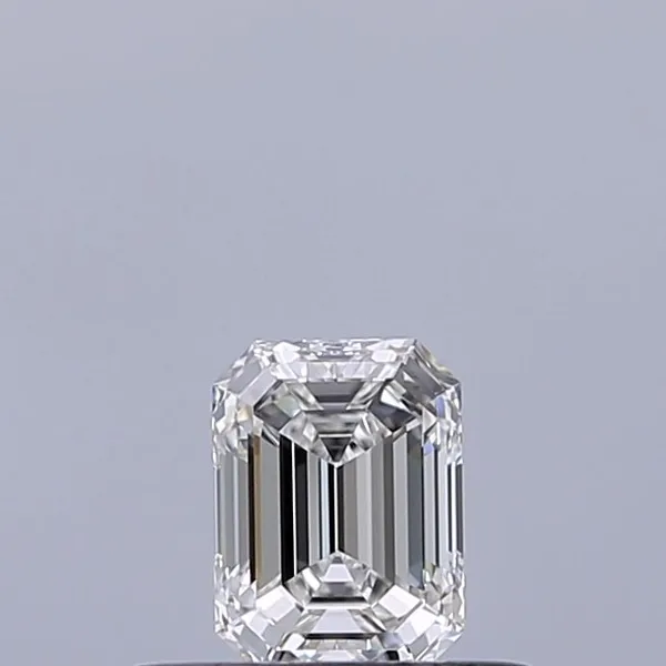 0.3ct EMERALD F VVS2 Natural diamond