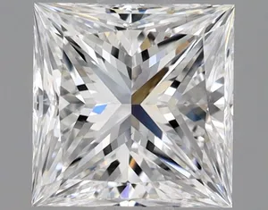 0.74ct PRINCESS D VS1 Natural diamond