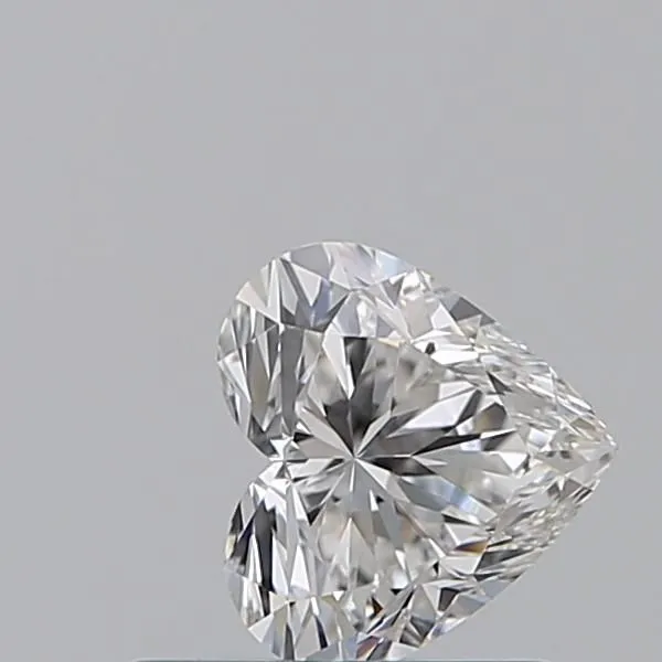 0.70ct HEART F VVS2 Natural diamond