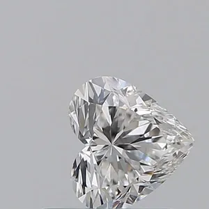0.7ct HEART F VVS2 Natural diamond