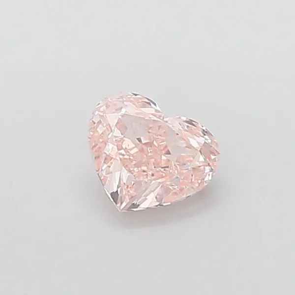 1.43ct HEART Fancy Intense Pink VS1 Coloured Lab diamond