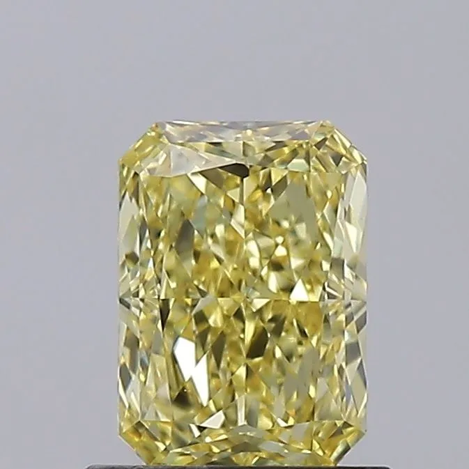1.05ct RADIANT Fancy Intense Yellow VVS2 Coloured Lab diamond