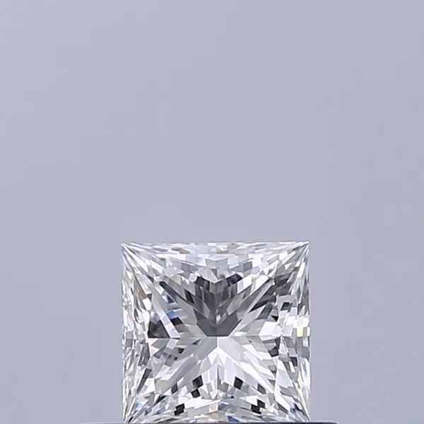 0.41ct PRINCESS D VVS1 Natural diamond