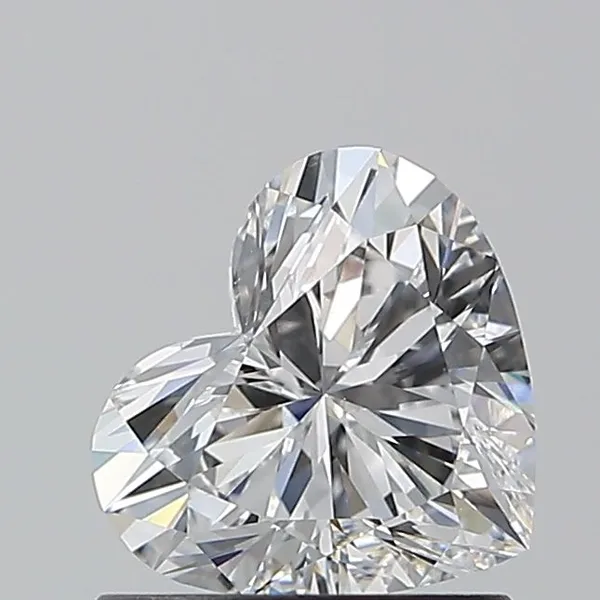 0.9ct HEART E VS2 Natural diamond