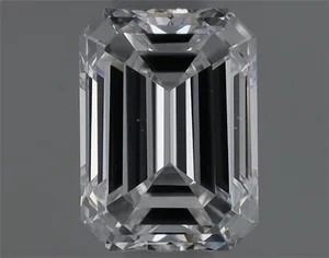 0.34ct EMERALD D VS2 Natural diamond