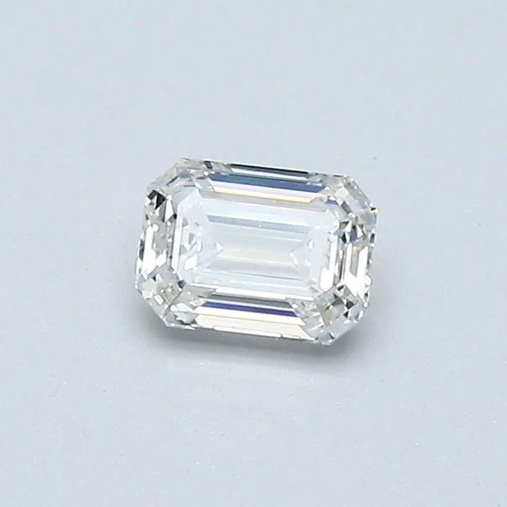 0.35ct EMERALD F VS2 Natural diamond
