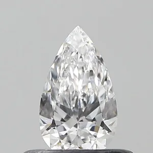 0.38ct PEAR D VVS1 Natural diamond