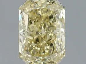 1.07ct RADIANT Fancy Yellow VVS2 Coloured Lab diamond