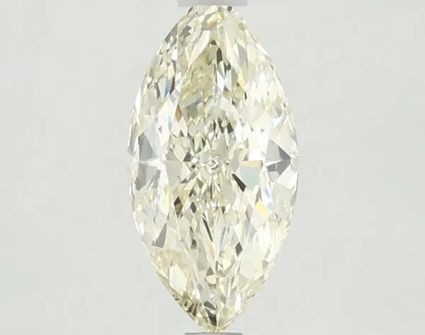 1.54ct MARQUISE Fancy Light Yellow VS1 Coloured Lab diamond