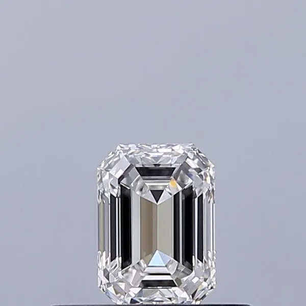 0.34ct EMERALD F VVS1 Natural diamond