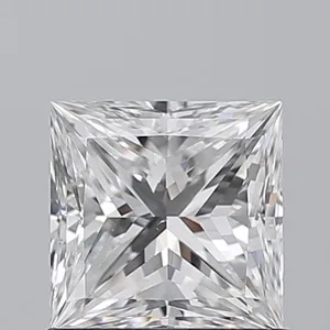 1.01ct PRINCESS E VS1 Natural diamond