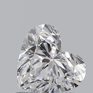 0.73ct HEART D IF Lab diamond