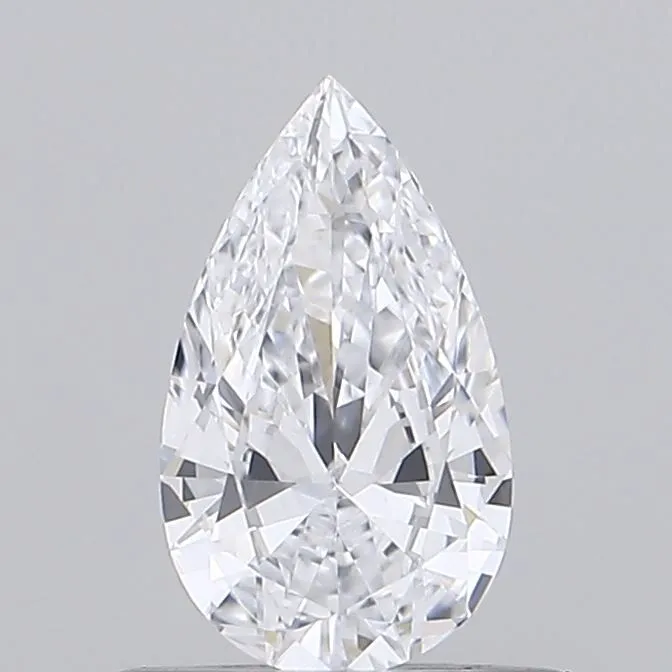 0.40ct PEAR D VVS1 Natural diamond