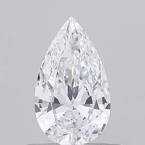 0.4ct PEAR D VVS1 Natural diamond