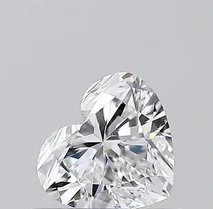 0.51ct HEART D VS2 Natural diamond