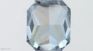 0.33ct RADIANT Fancy Intense Blue VVS1 Coloured Lab diamond