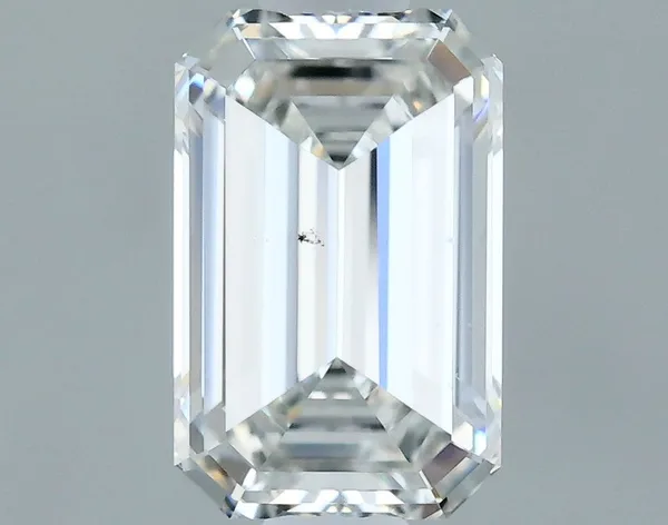 0.83ct EMERALD F SI1 Natural diamond