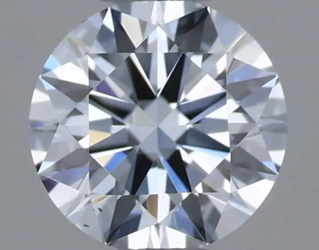 0.32ct ROUND Fancy Light Blue VS2 Coloured Lab diamond