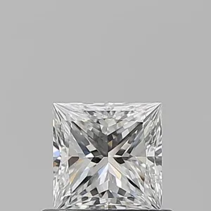 0.62ct PRINCESS E IF Natural diamond