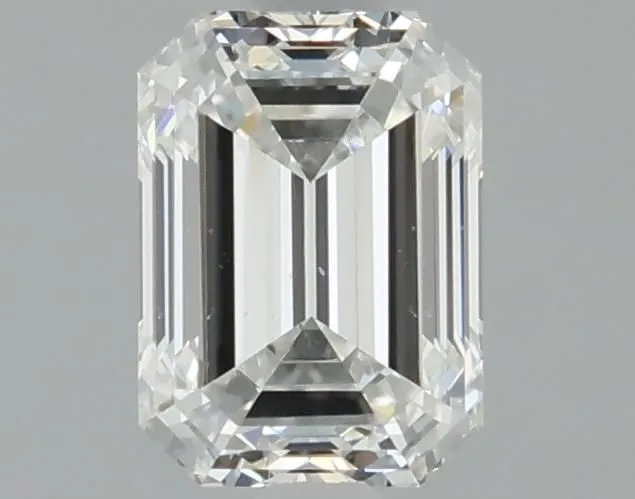 0.41ct EMERALD F VS2 Natural diamond