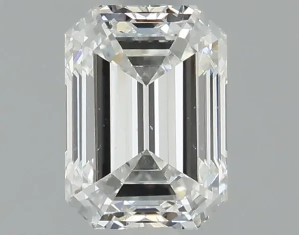 0.41ct EMERALD F VS2 Natural diamond