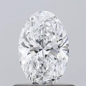 0.53ct OVAL D VVS2 Lab diamond