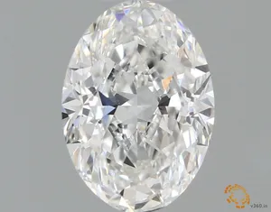 0.5ct OVAL F VS1 Natural diamond