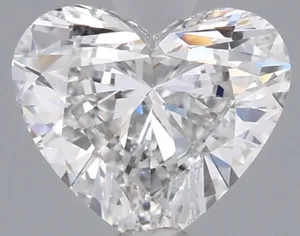0.9ct HEART E VVS1 Lab diamond