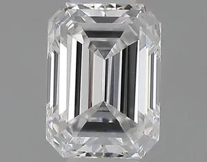 0.3ct EMERALD E VVS1 Natural diamond