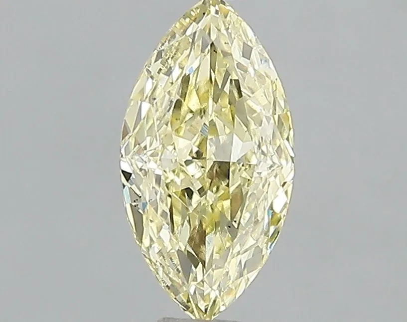 1.01ct MARQUISE Fancy Yellow VS2 Coloured Lab diamond