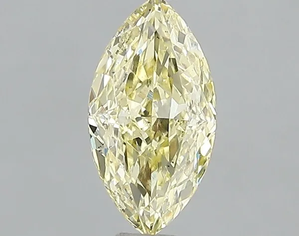 1.01ct MARQUISE Fancy Yellow VS2 Coloured Lab diamond