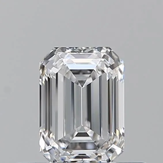 0.5ct EMERALD D VVS1 Natural diamond