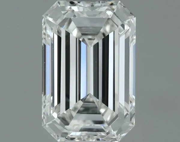 0.5ct EMERALD H VVS1 Natural diamond