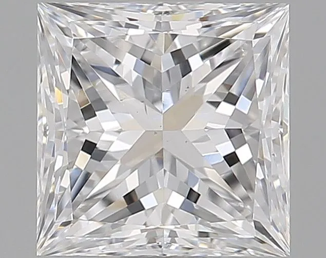 0.90ct PRINCESS D VS2 Natural diamond